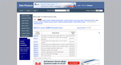 Desktop Screenshot of freepuzzles.com